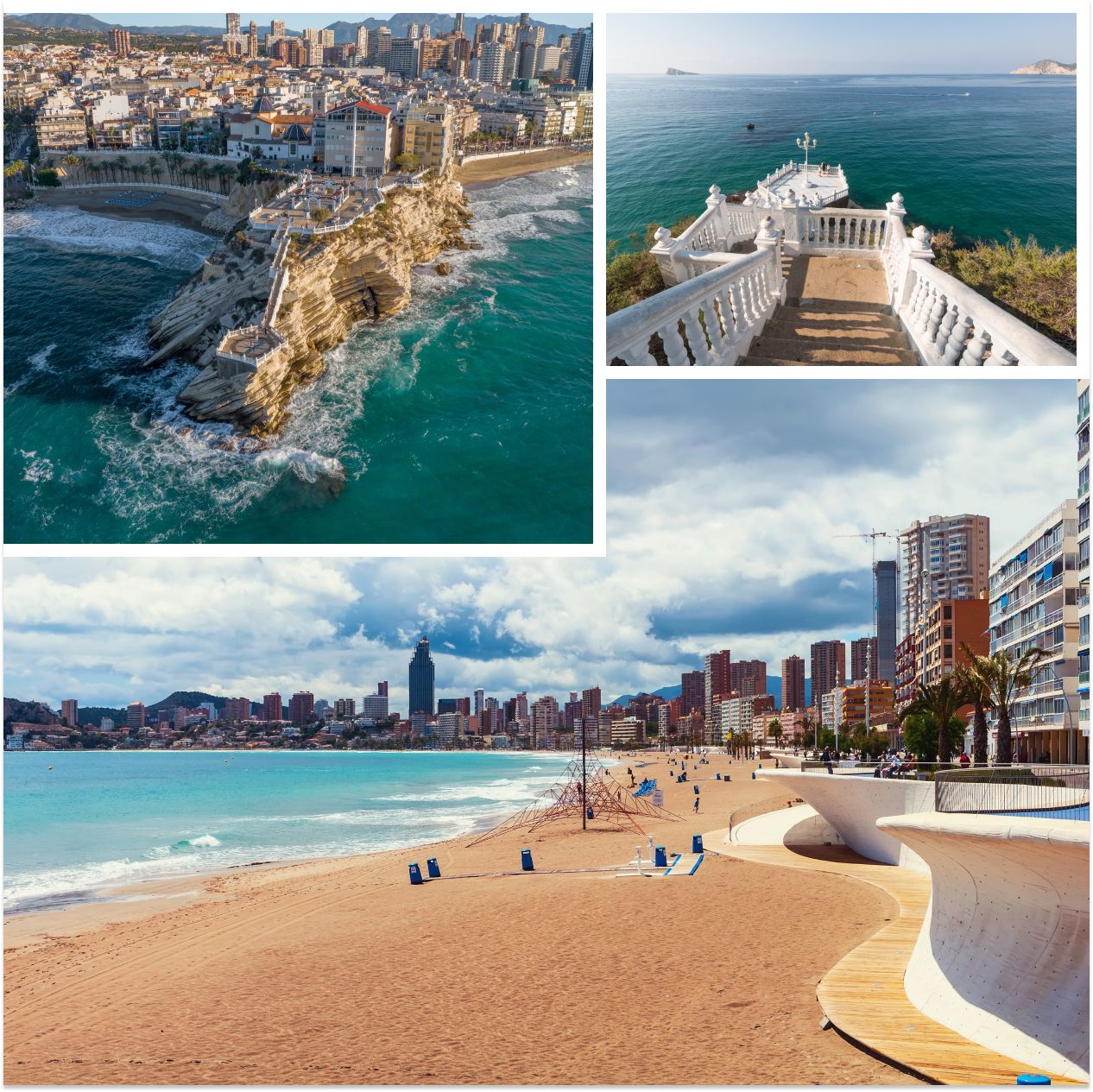 Benidorm in Costa Blanca, an excellent location for Spring