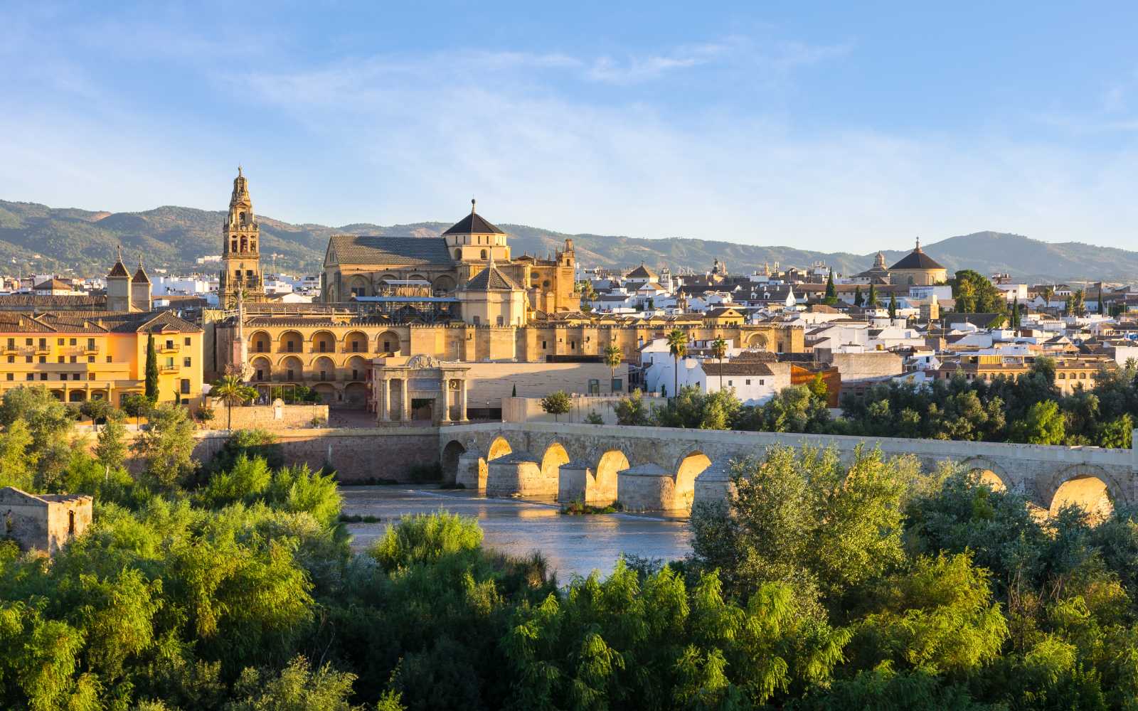 Cathedral, Mezquita and Roman bridge, Córdoba, Spain