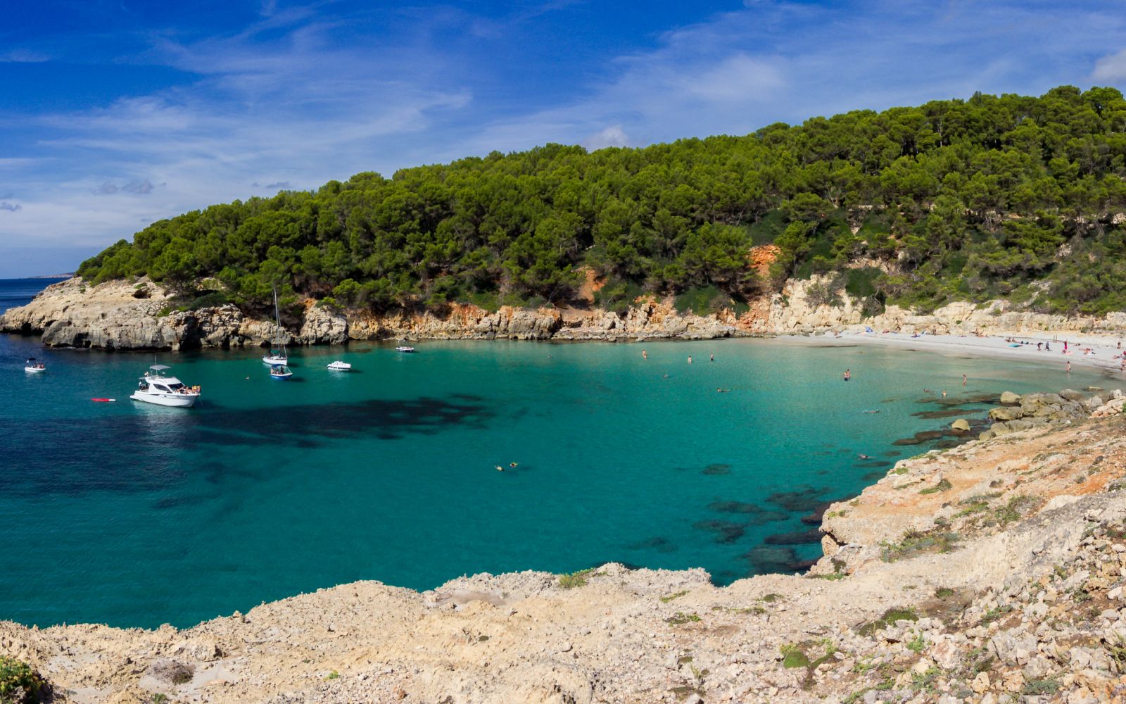 Escorxada beach in Menorca (Spain)
