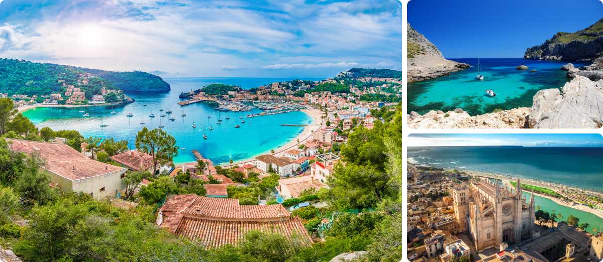 Maiorca, always a favourite for a Spring holiday.