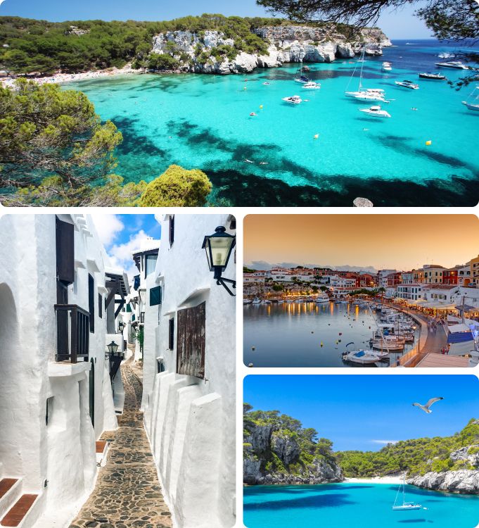 Menorca, excellent holiday destination in Spain