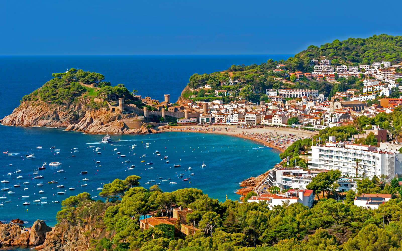 Tossa de Mar, Costa Brava, Spain
