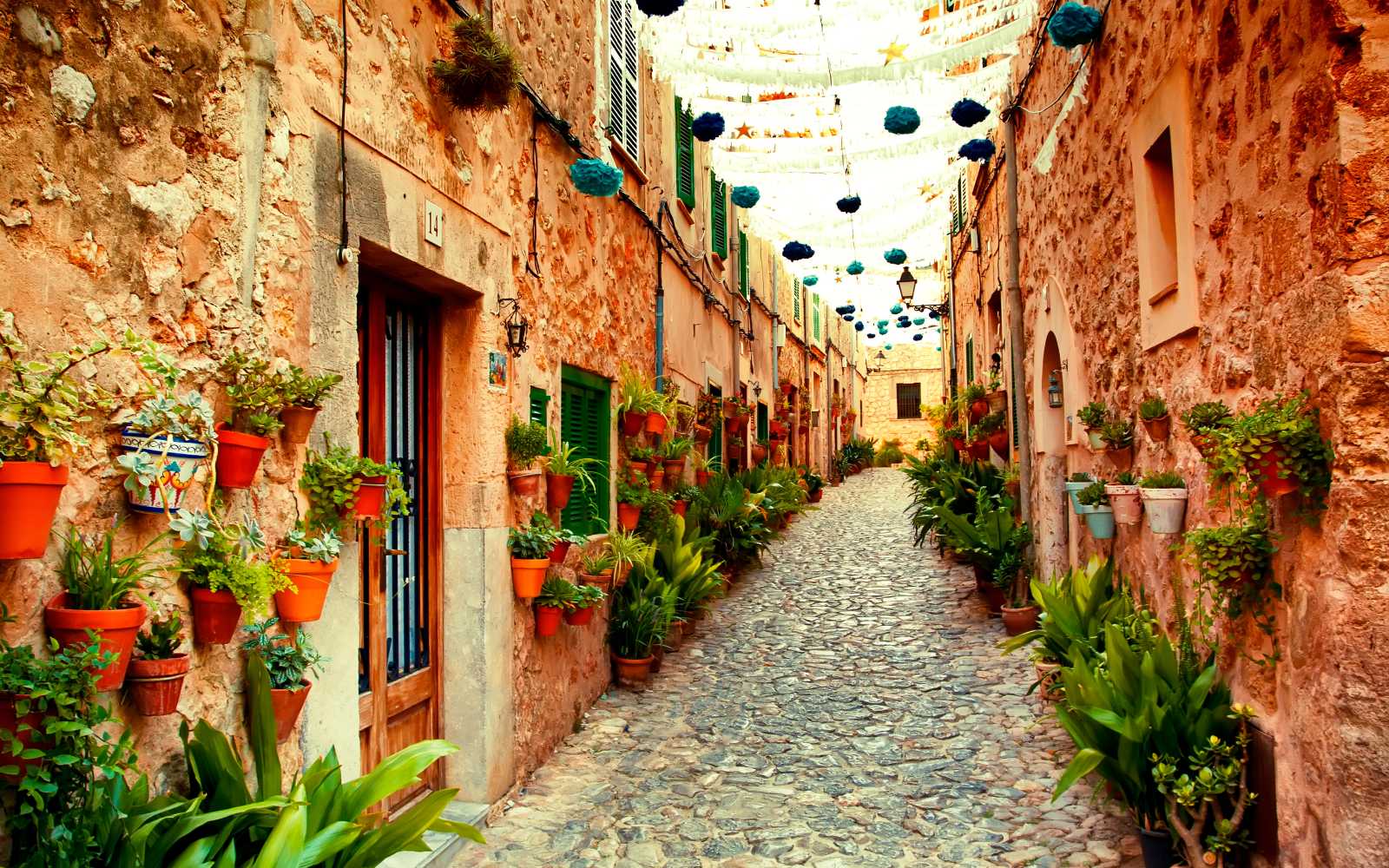 Street in Valldemossa village